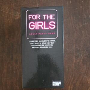 For The Girls Adult Party Game - Black